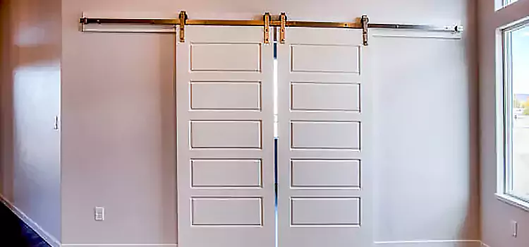 Glass Barn Door with Installation Hardware Kit Ocala